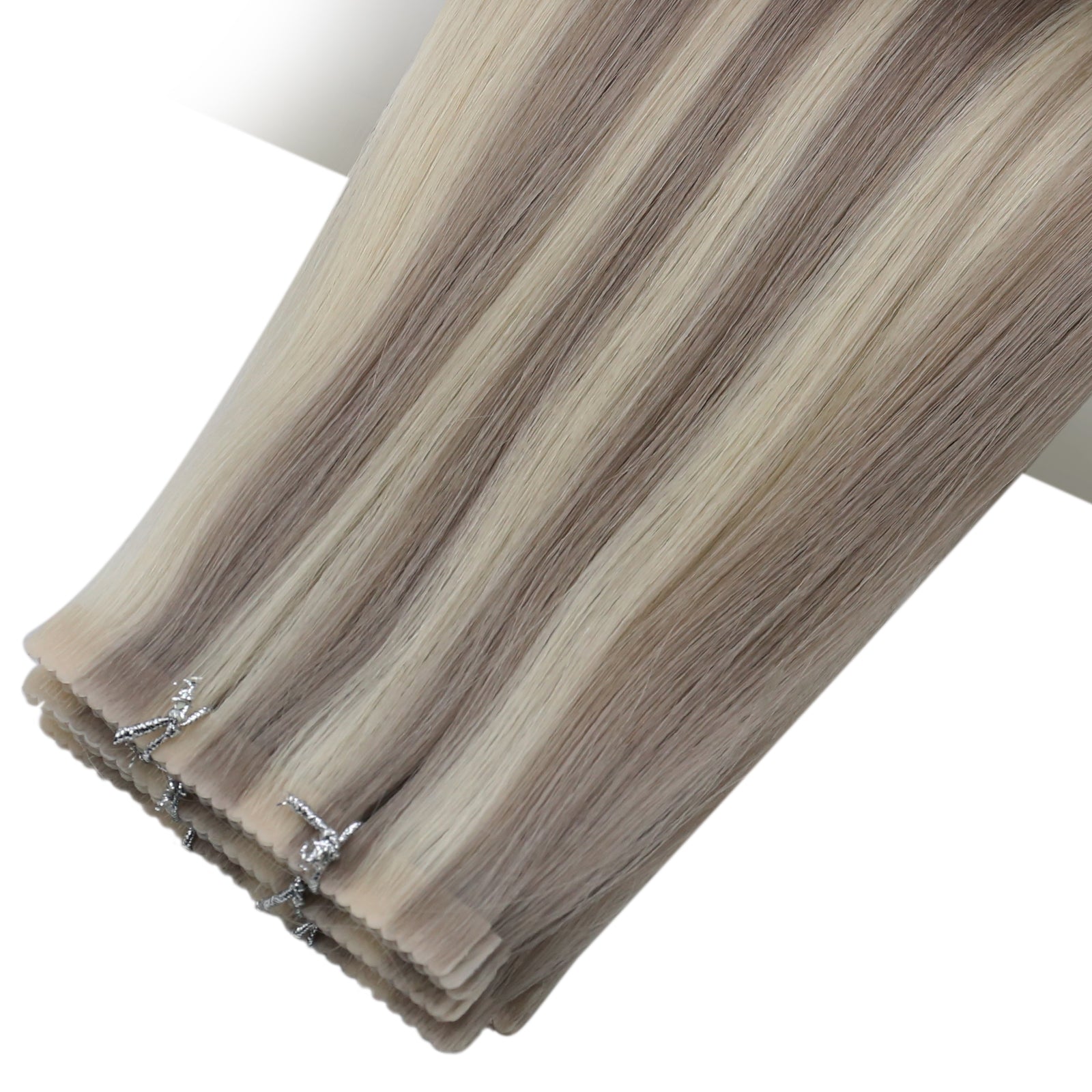 Flower Injection Tape-In Extensions – Highlight Blend - Image 4