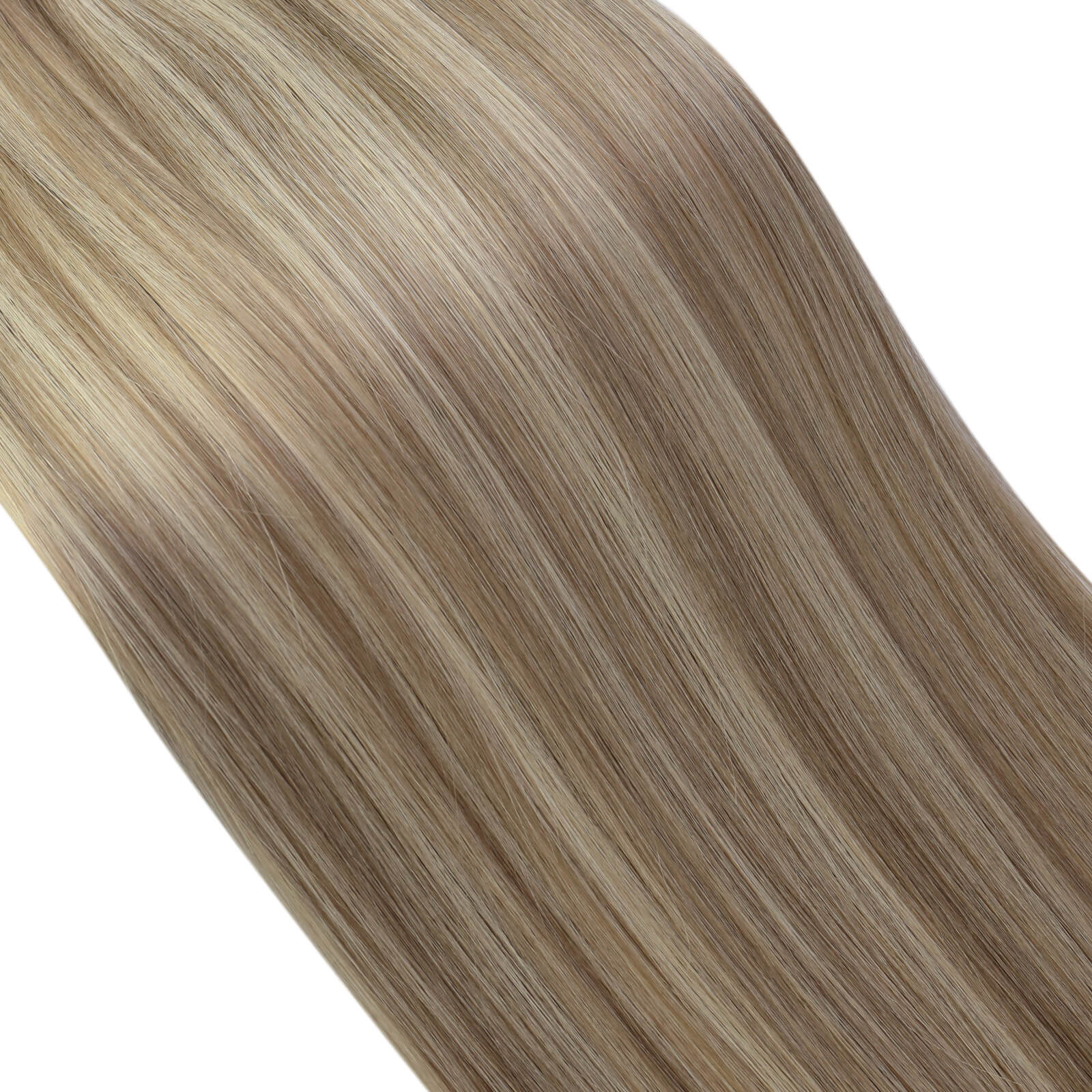 Genius Weft Human Hair Bundles Light Brown Platinum Blonde - Image 5