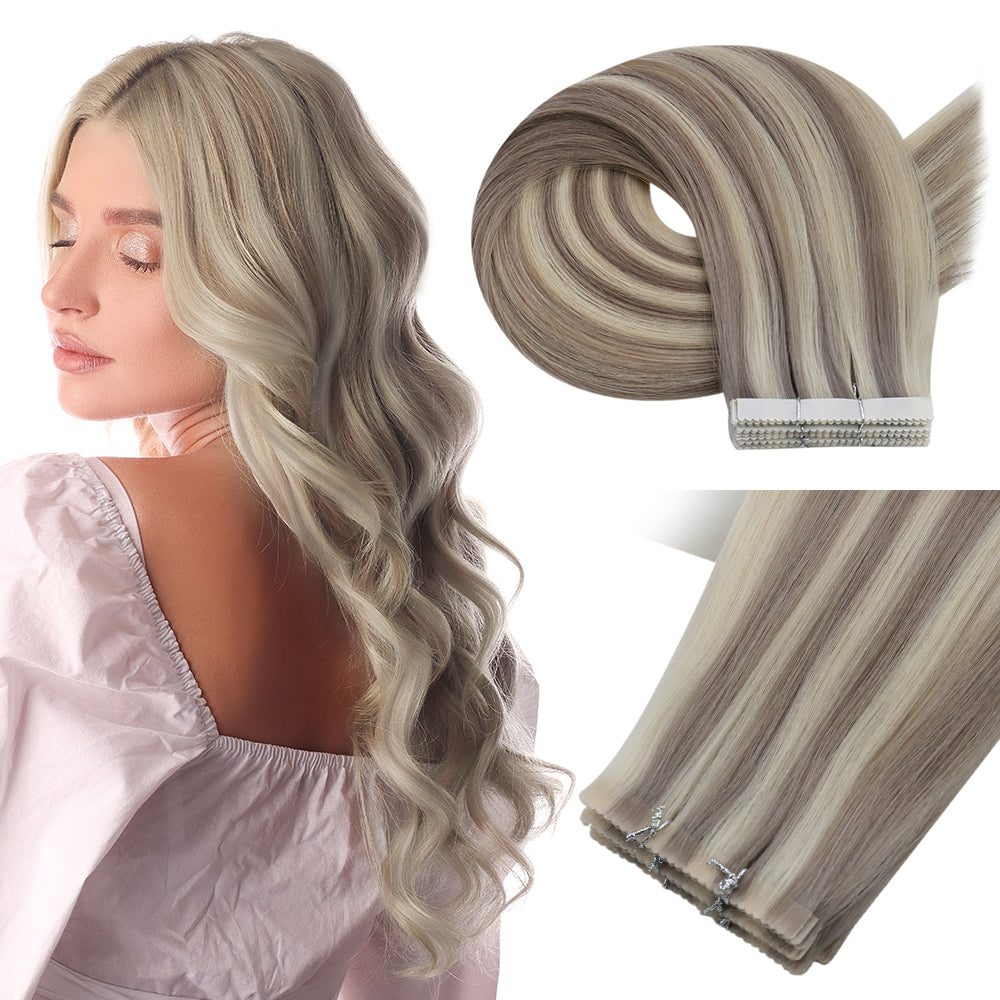 Flower Injection Tape-In Extensions – Highlight Blend