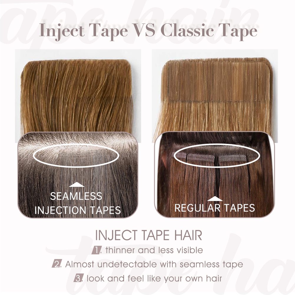 Balayage Virgin Tape-In Hair Extensions - Image 10